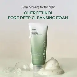 Heartleaf Quercetinol Pore Deep Cleansing Foam Cleanser Skin Care For Women