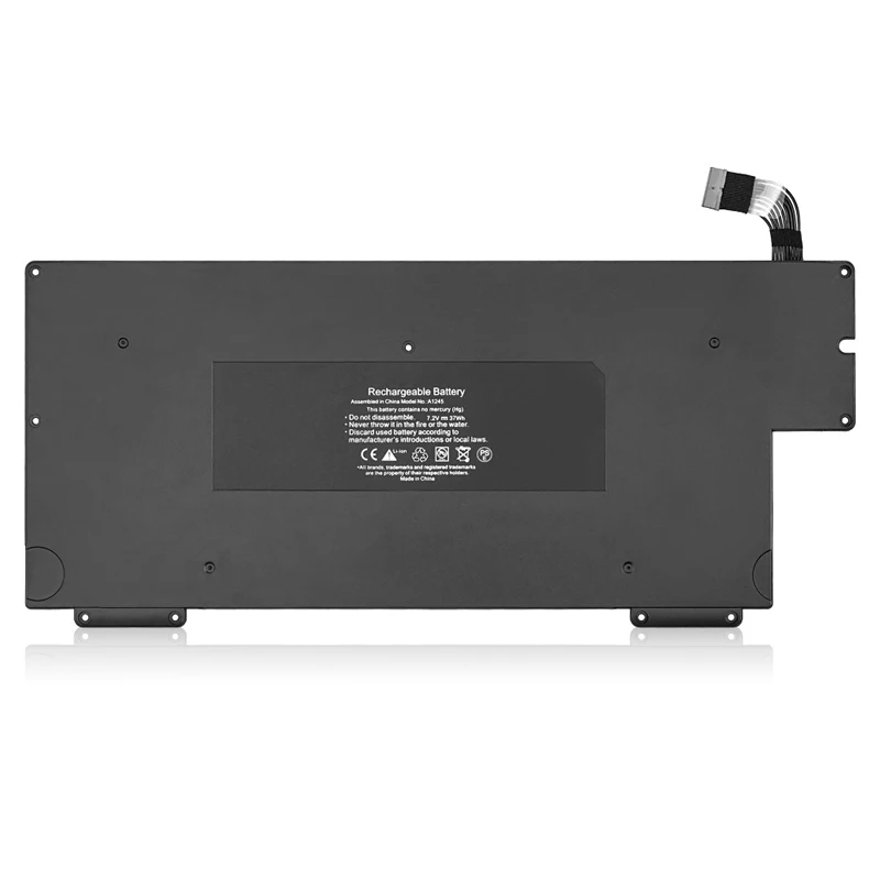 

A1245 Laptop Battery for Apple MacBook Air 13" inch A1237 A1304 MB003 MC233LL/A MC234CH/A MC503J/A MC504J/A 7.2V 37Wh/5100mah