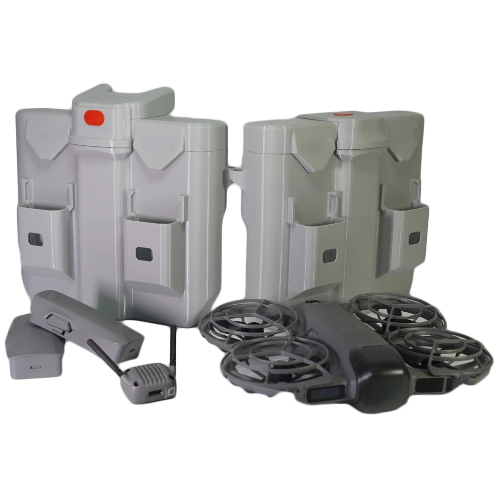 Storage Case For DJI Neo 2 Storage Box Can Accommodate With Or Without Antenna Anti-Pressure Shuttle Protection Accessories