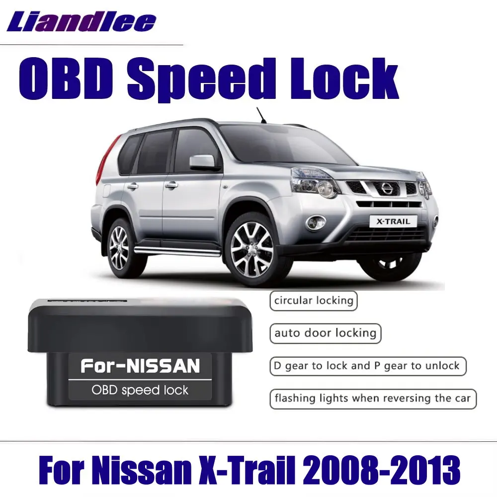 For Nissan XTrail X-Trail (T31/T32) 2008-2013 Car Auto Automatic Door Closer Speed Lock OBD Decoder Module Accessories