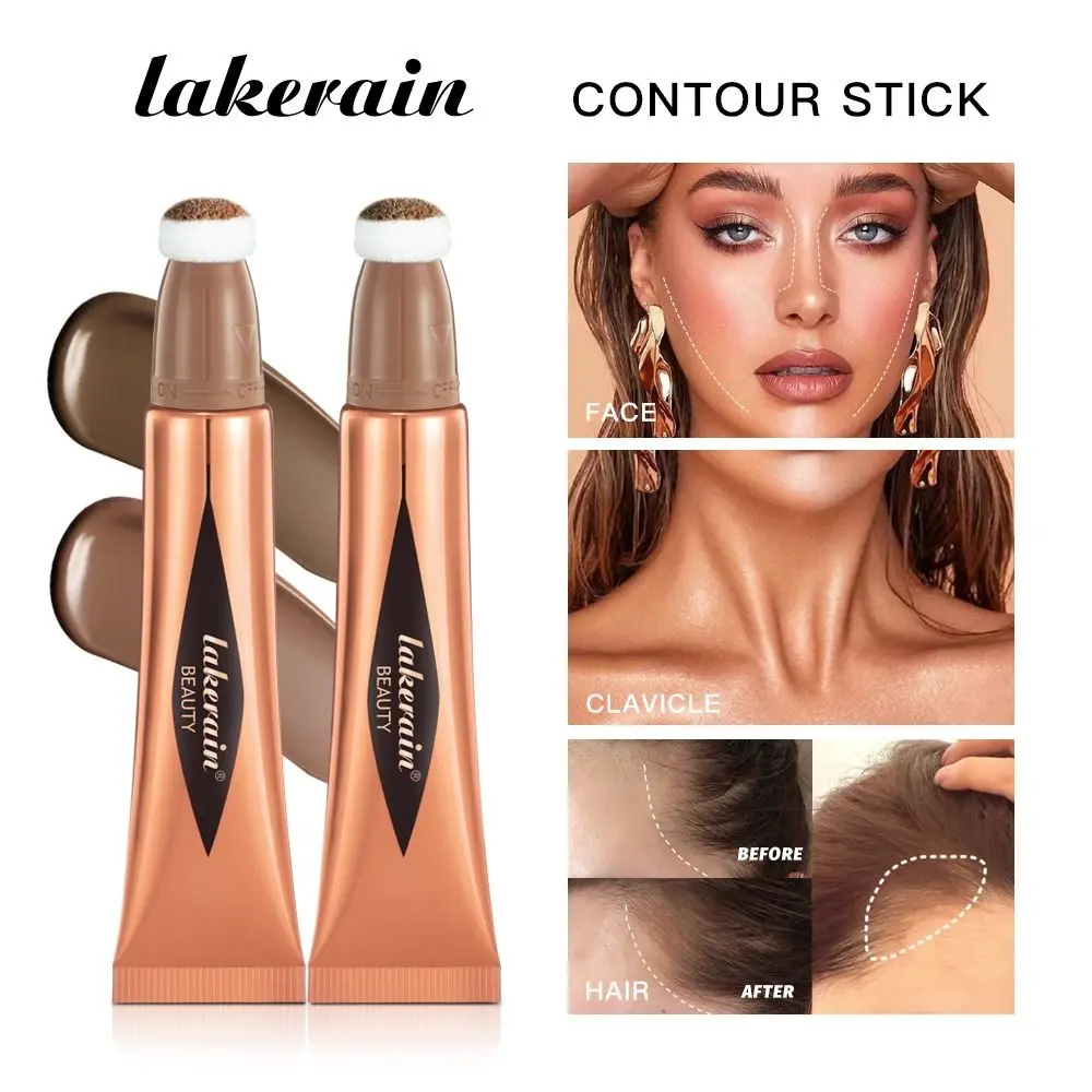 Natural Face Highlight Blush With Cushion Applicator Makeup Stick Blush Makeup Pen Blush Beauty Wand Beauty Wand Liquid Blush