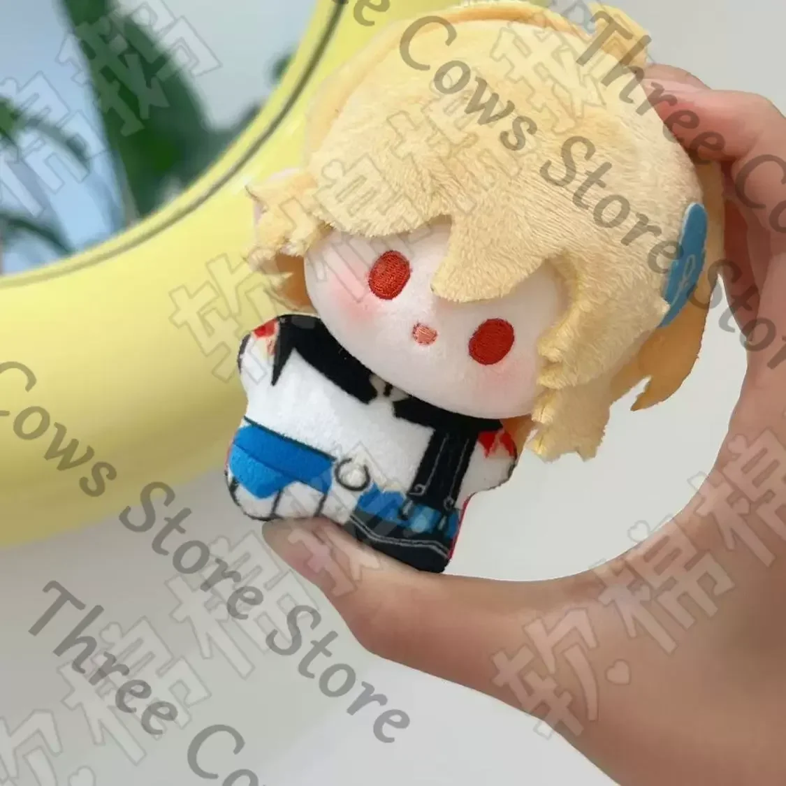 

10cm Anime Genshin Impact Kaveh Cosplay Cartoon Fluffy Printing Maumet Keyring Cotton Puppet Plaything Keychain Mascot Xmas Gift