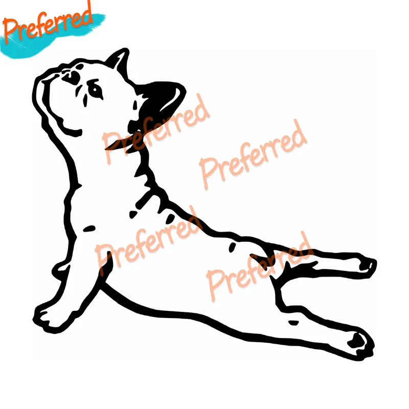 

PEGATINA STICKER BULLDOG FRANCES CARIÑOSO VINILO LOVE FRENCH BULLDOG Customizable in Any Size No Background