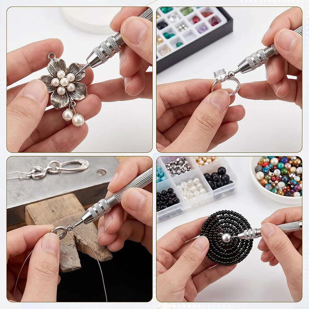 Pin Vise Hand Drill Set with 1 - Resin Art Drill Machine 评论和价格