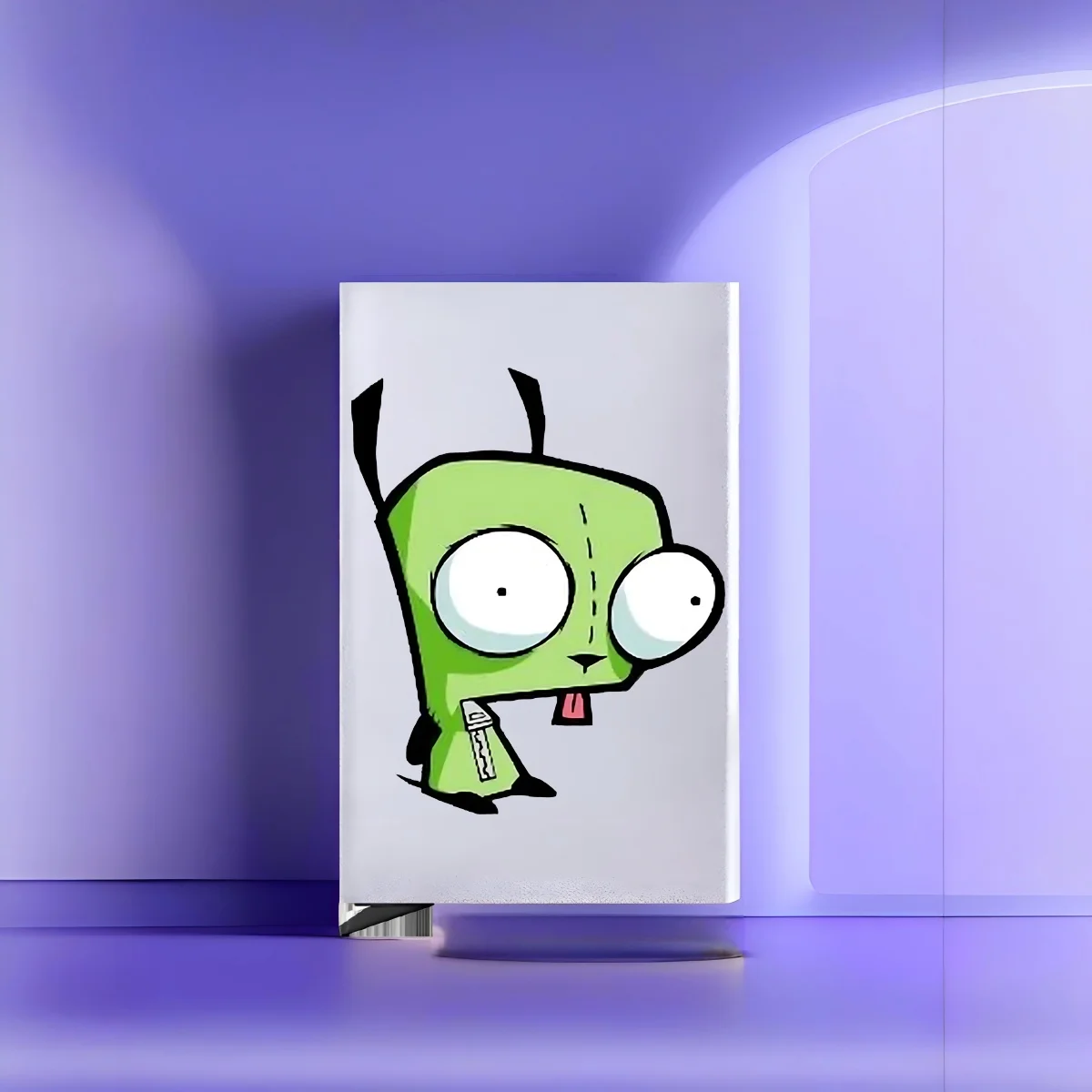 GIR Invader Zim 2026 新しいスタイルのファッションプリントカードケース さまざまなカラーオプション 使いやすい コンパクトで日常のニーズに最適