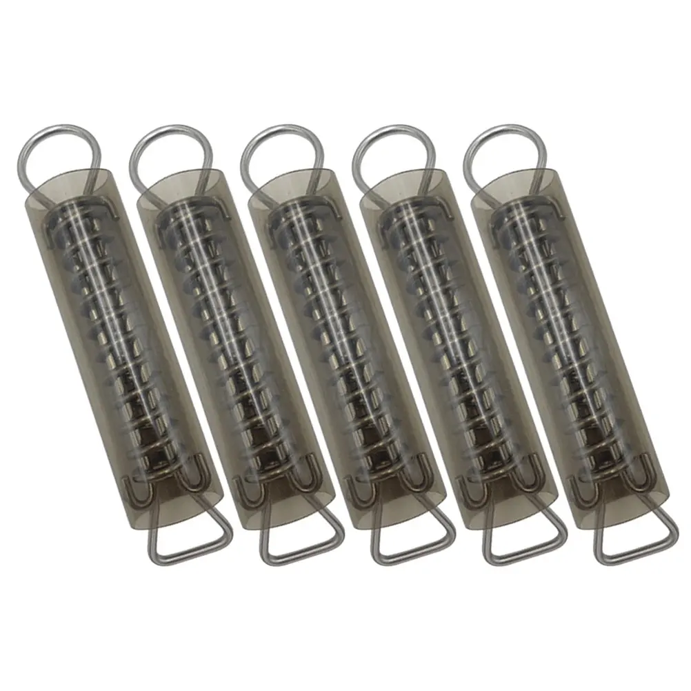 

5 set 5 Sets Pool Cover Spring Stainless Steel Sleeve Safety Protectors Springs Component Therapy Covers Accessories