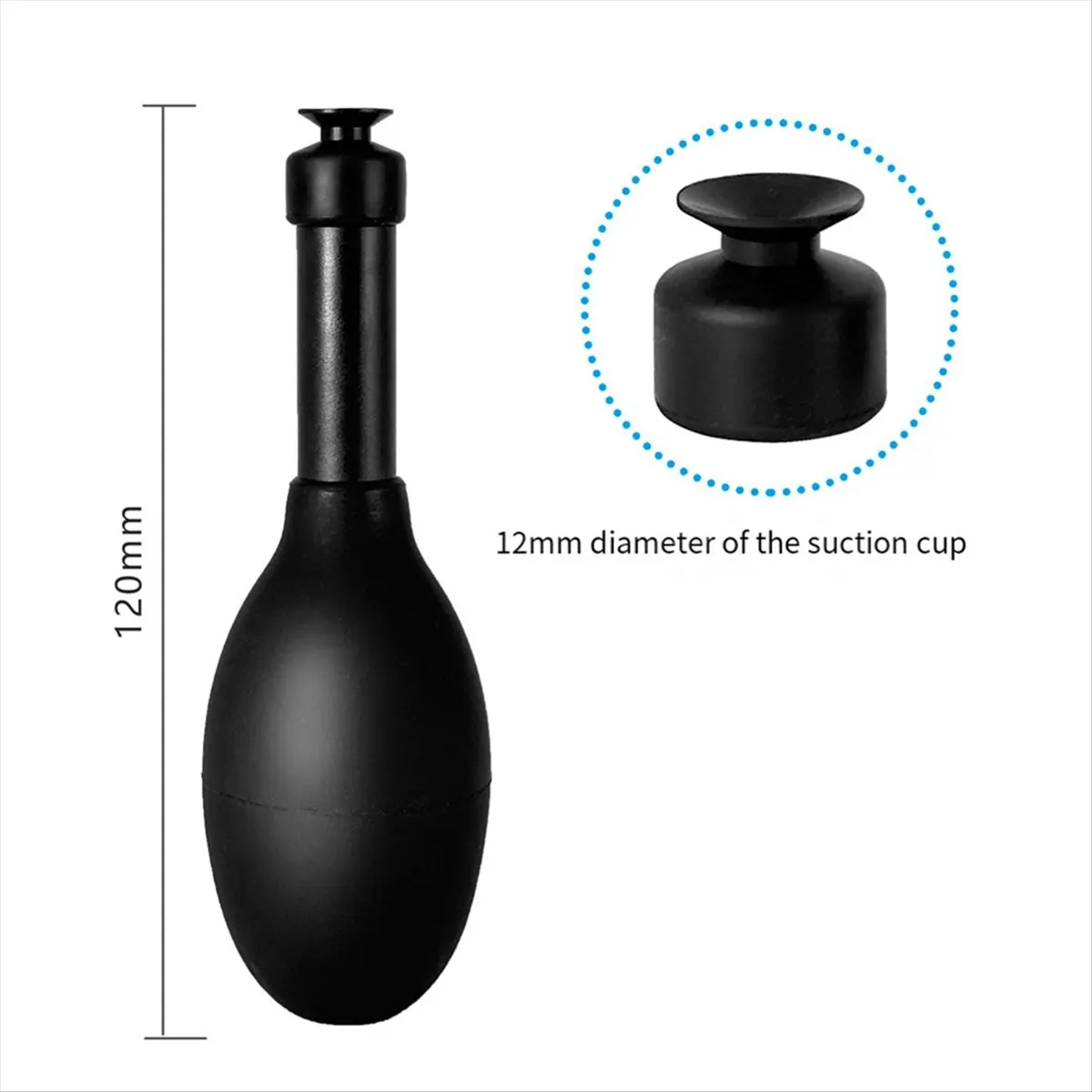 

M05K Eight in One Camera Lens Puller Extended Anti-Static Vacuum Suction Pen with 7 Interchangeable Suction Cups for Lens Repair