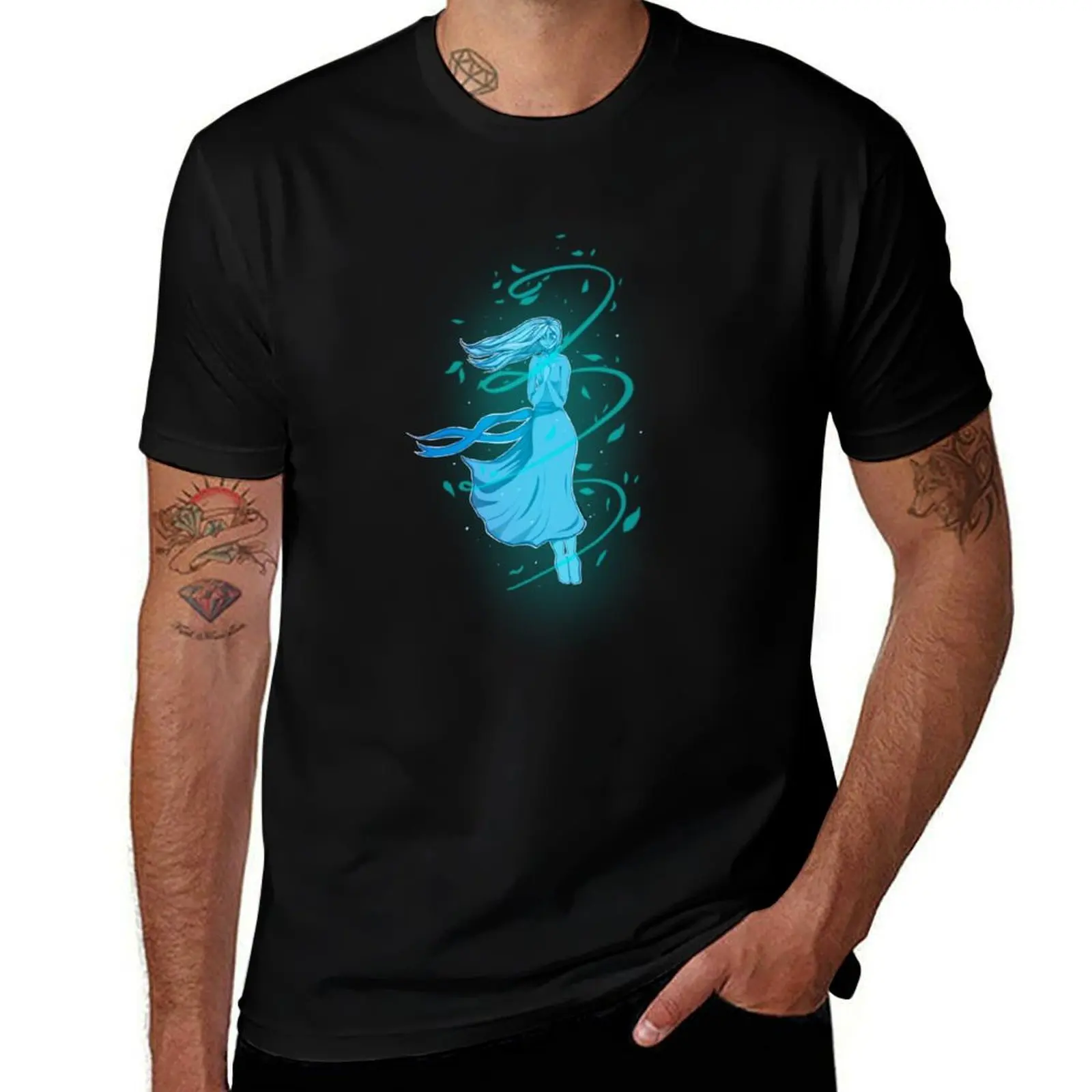 Syl Print T-Shirt Sun Protective Outdoor Tee Top