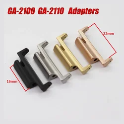 22mm Width Stainless Steel Connector Adapter For Casioak GA2100 DW-5600 Quick 16mm Refit GA-100/110/120 GD-100 Watch Accessories