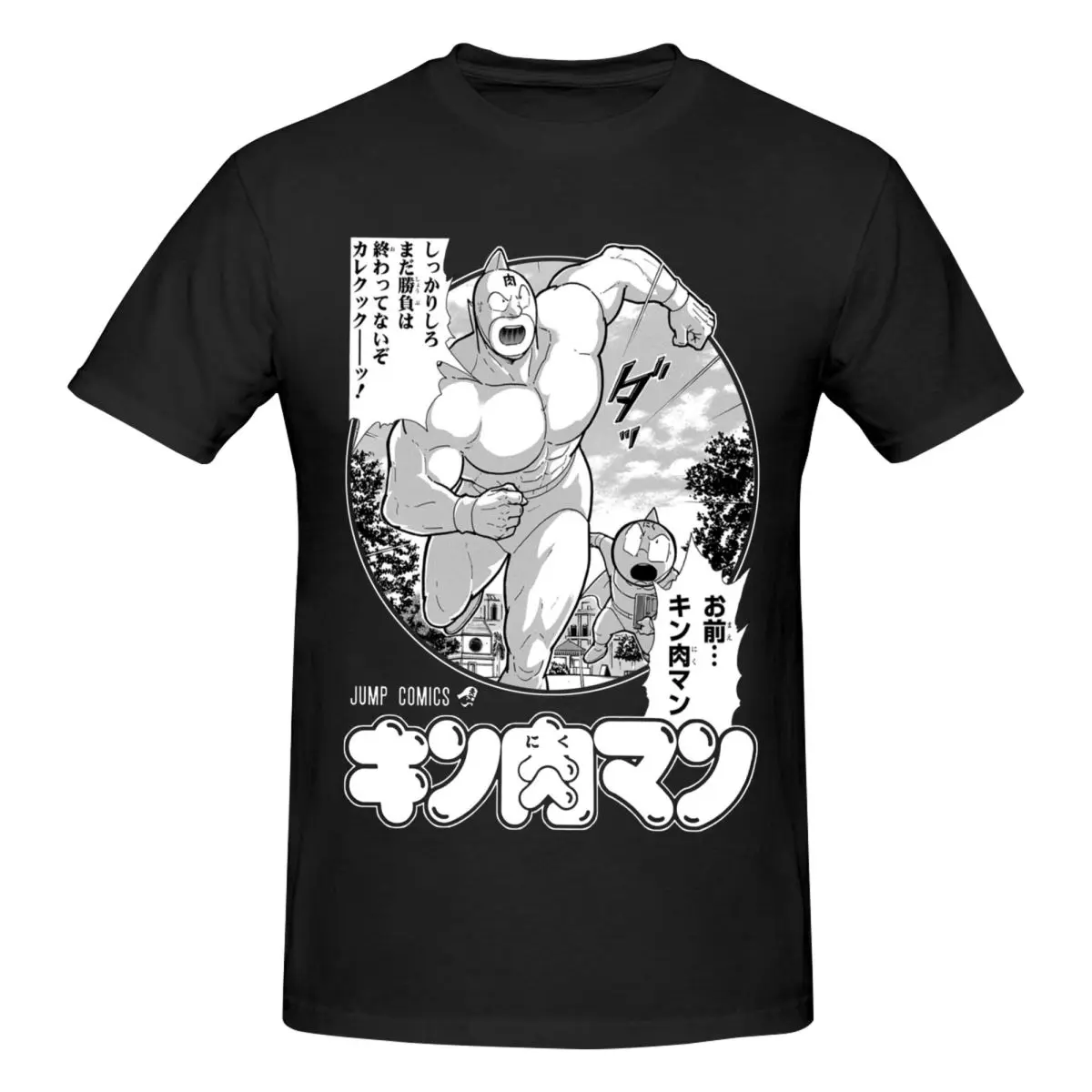 Men Kinnikuman Six Devil Knights Gifts T Shirt Streetwear Cotton Crewneck T-shirt