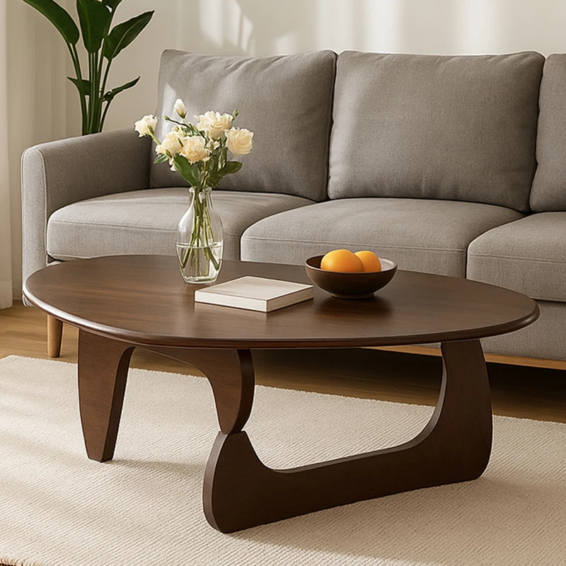 الحد الأدنى طاولة القهوة الدائمة الجمالية العتيقة مصمم طاولة القهوة الديكور الخشب ميسا أثاث غرفة المعيشة المساعدة