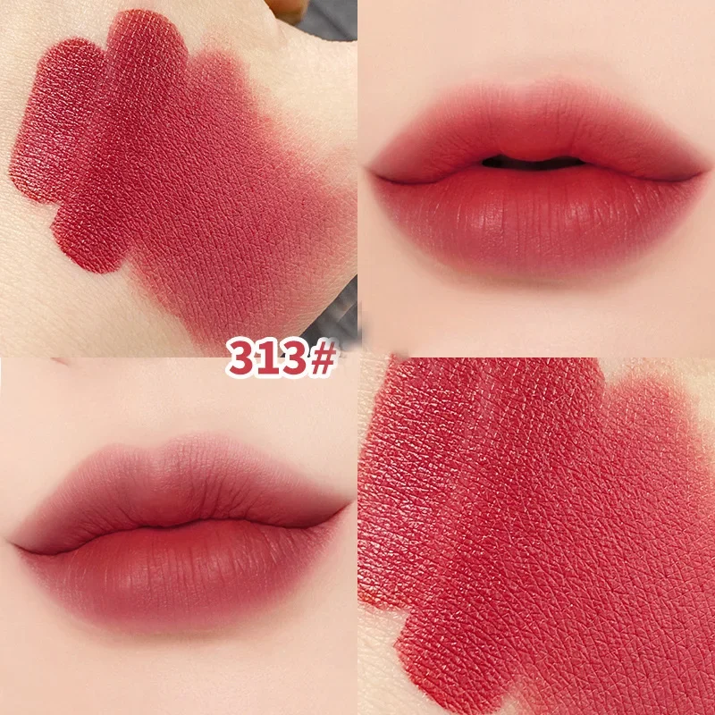 Waterproof Velvet Lipstick Easy To Wear Longstay Lip Stick Long-Lasting Matte Lip Makeup Cosmetic Nutritious Beauty  lipgloss