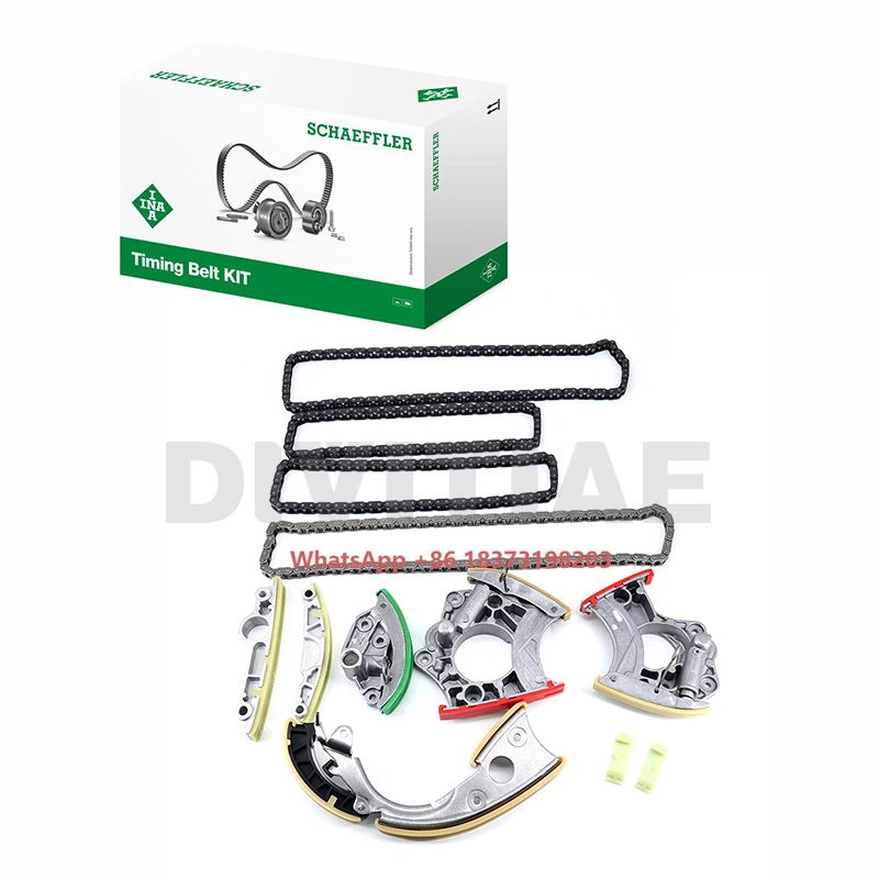 

5591781200 INA Engine Timing Chain Guide Tensioner Kit For CAYENNE TOUAREG A6 A7 A8 Q7 Q5 3.0 TFSI CJT V6 EA837 Car Accessories