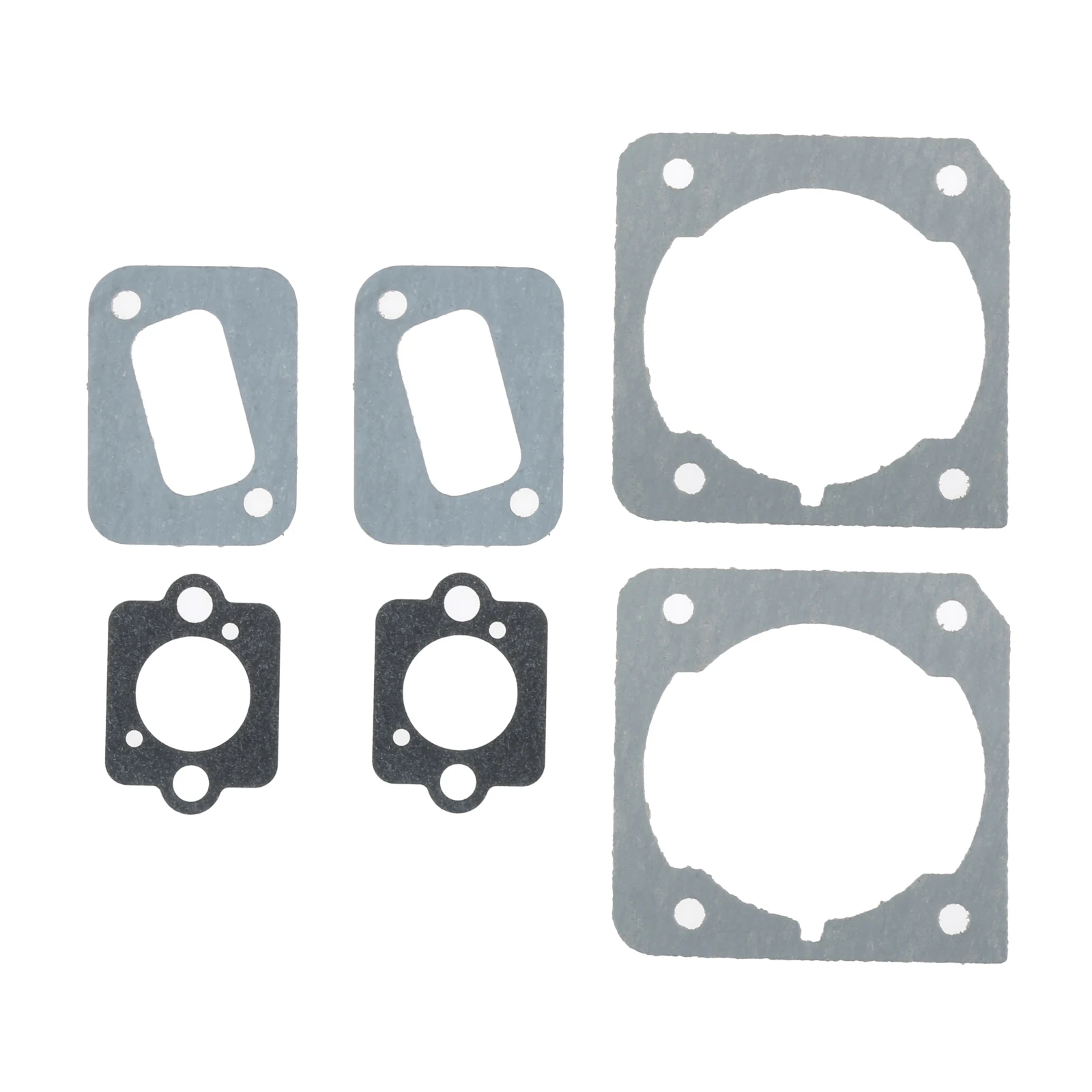 2kits Cylinder Muffler Carburetor Gasket fit for Husqvarna 340 345 350 346XP Garden Chainsaw Replacement 503862501, 503894401