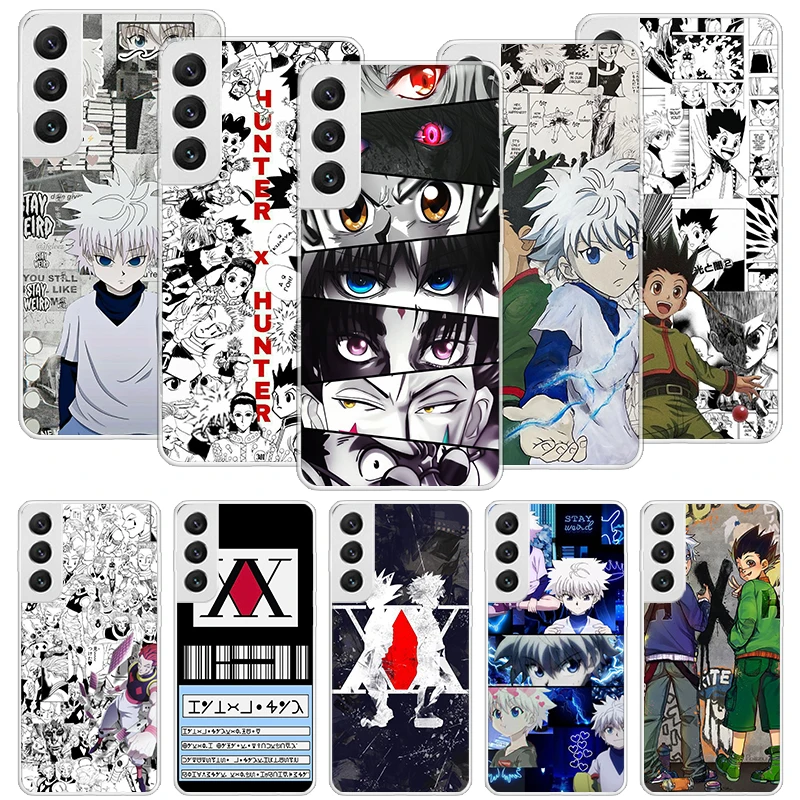 Anime Hunter X HXH Phone Case For Samsung Galaxy S24 S23 S22 S21 S20 Ultra S20 FE S10 Plus S9 S8 + Fundas Cover Coque