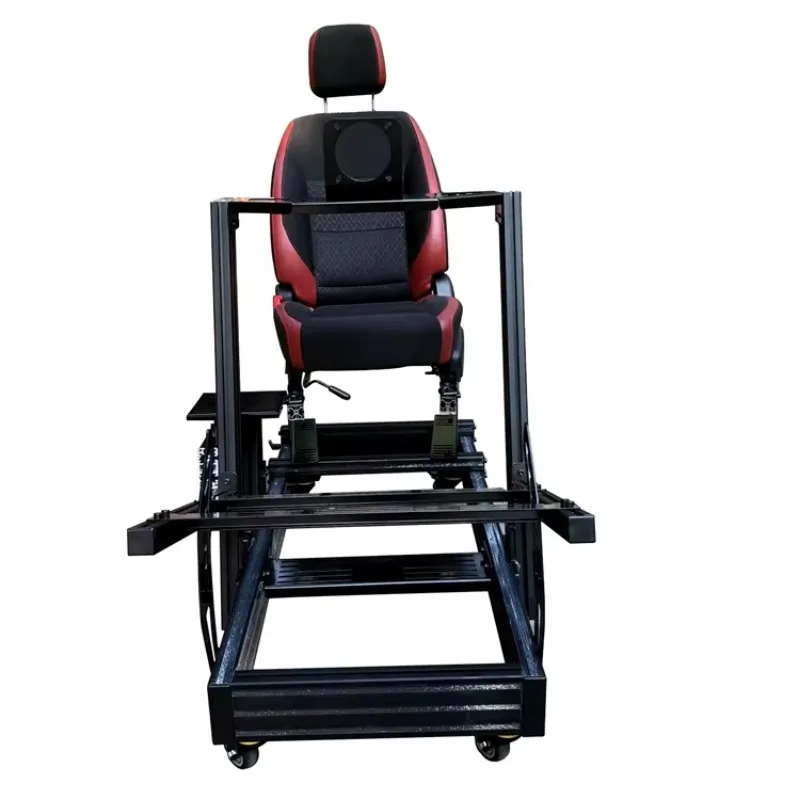 Customizable Aluminum Sim Racing Rig Frame Driving Simulator Cockpit With Seat Complete Simulator Setup For Cockpit Sim Racing