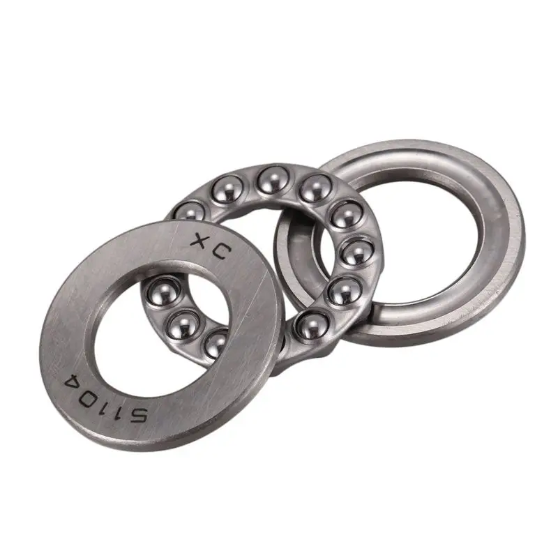 ABKS-6 Pcs Axial Ball Thrust Bearing 51104 20 X 35 X 10Mm