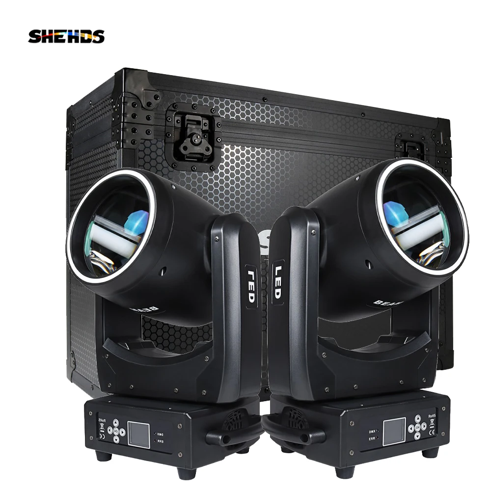 shehds led feixe 300w movendo a cabeca linear escurecimento mais 16 prisma dmx 512 luz dj stage bar disco concerto festa 01