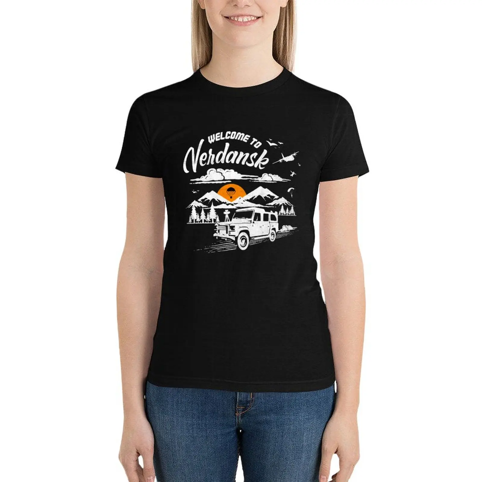 

Welcome To Verdansk T-Shirt hippie clothes summer top cute tops Woman clothes