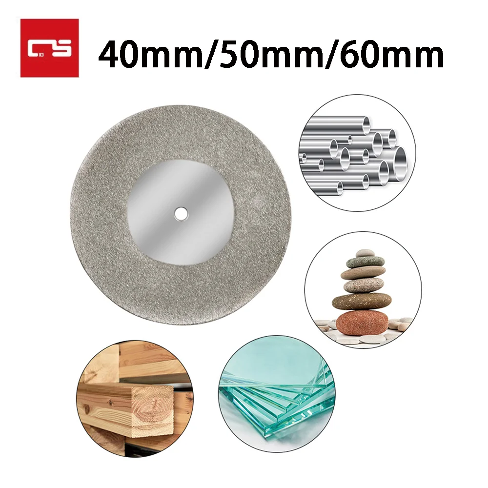 

Mini Abrasive Diamond Cutting Disc Set for Rotary Cutter Saw Blade Grinding Wheels Disk with Mandrel Power Tools Kit