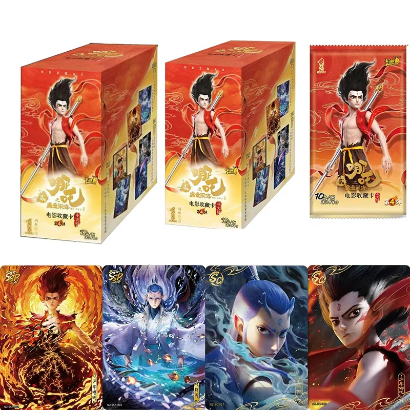 

Коллекционные карточки KAYOU Genuine Ne Zha Conquers The Sea Movie Collection: различные серии, сопутствующие товары, коллекционные карточки, подарки для детей на праздники