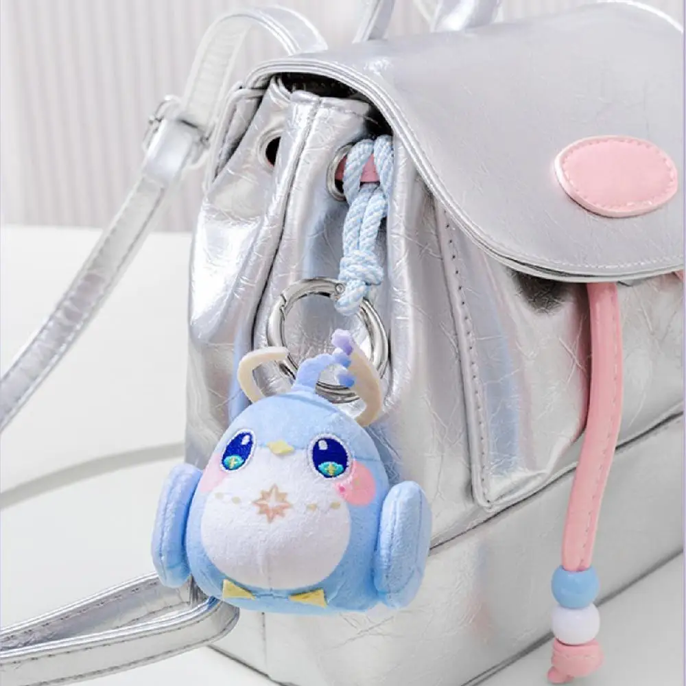 Honkai スターレールジミ応接室シリーズ折りたたみ鳥ぬいぐるみバックパックペンダント漫画キーチェーン装飾アクセサリーおもちゃ