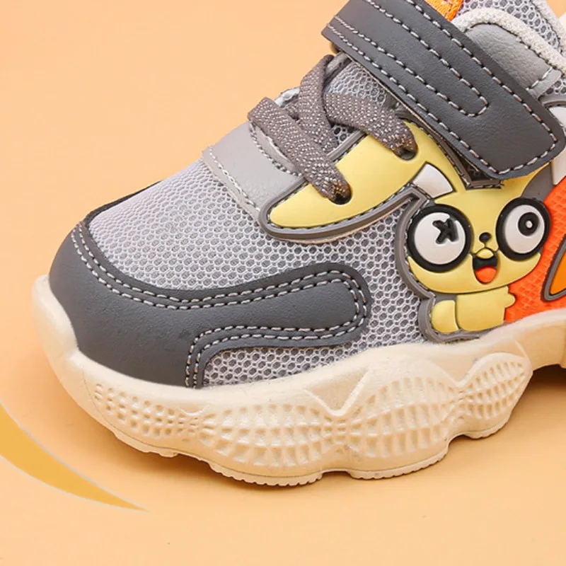 Children Sport Shoes Mesh Breathable Functional Shoes Boys Girls Soft Sole Non-slip Cartoon Sneakers Kids Shoes Tenis Para Niño