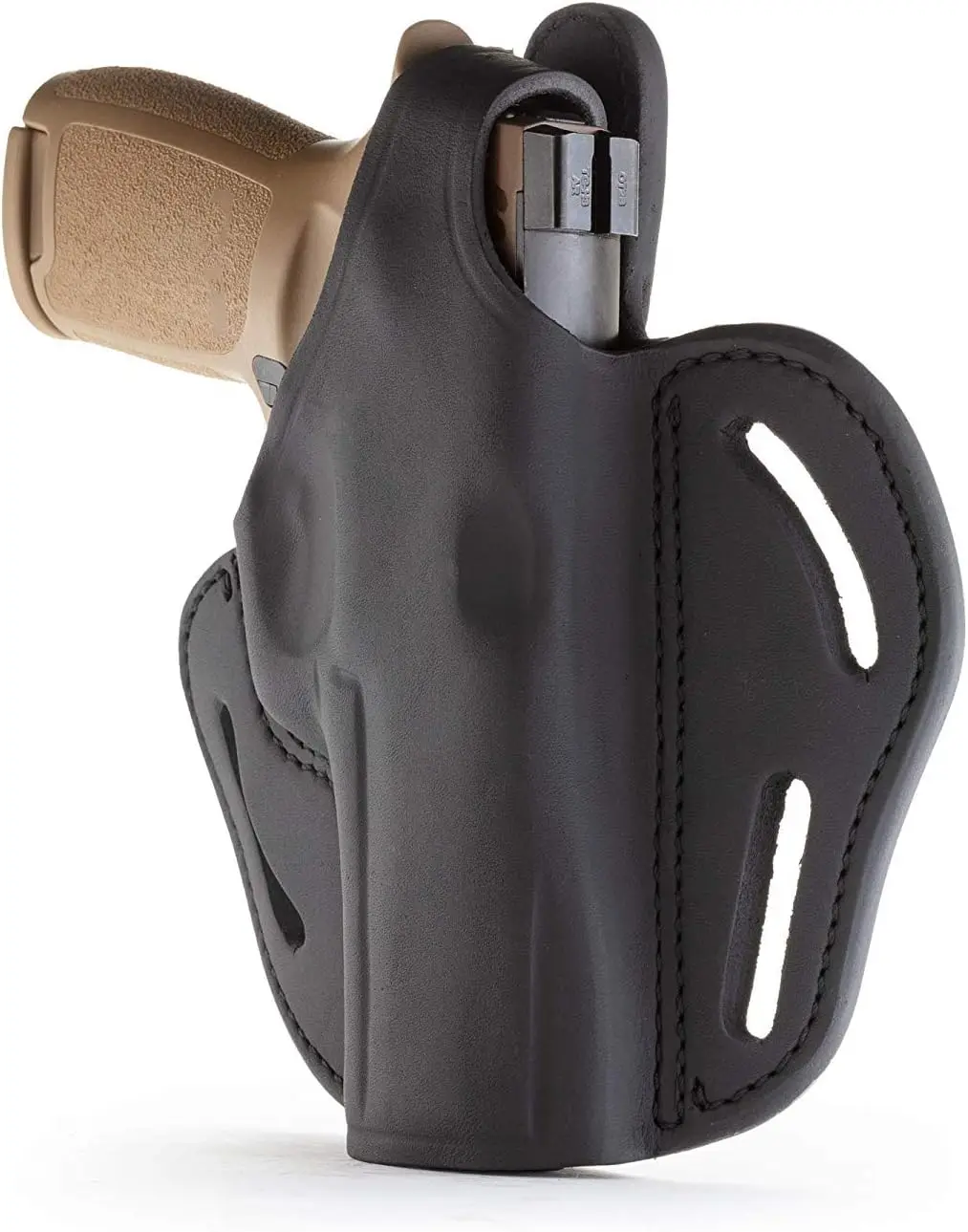 

Right Handed OWB Leather Holster for Sig Sauer P220 P227 P320 Ruger Security-9 Thumb Break