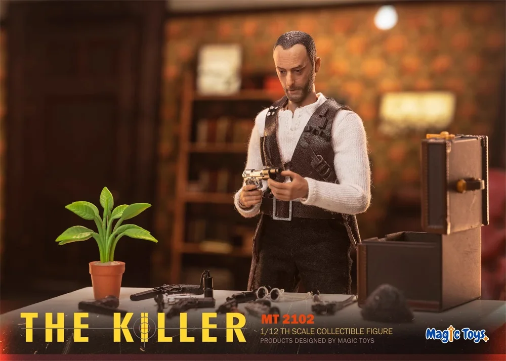 マジックトイ MT2102 プロキラーレオンフルセット可動アクションフィギュアファンのためのギフトコレクタブル 1/12