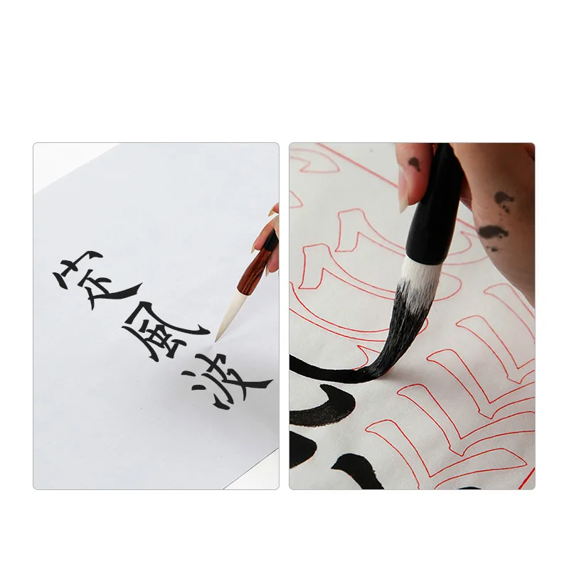 Ink Free Water Writing Cloth Set Scroll Chinese Brush Calligraphy Practice Copybook Children Repeated Water Writing Cloth Set