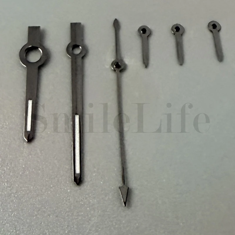 SmileLife VK63 ملحقات ساعة يد مضيئة باللون الأخضر لحركة VK63 6 أيدي مسدس أحمر أزرق أصفر