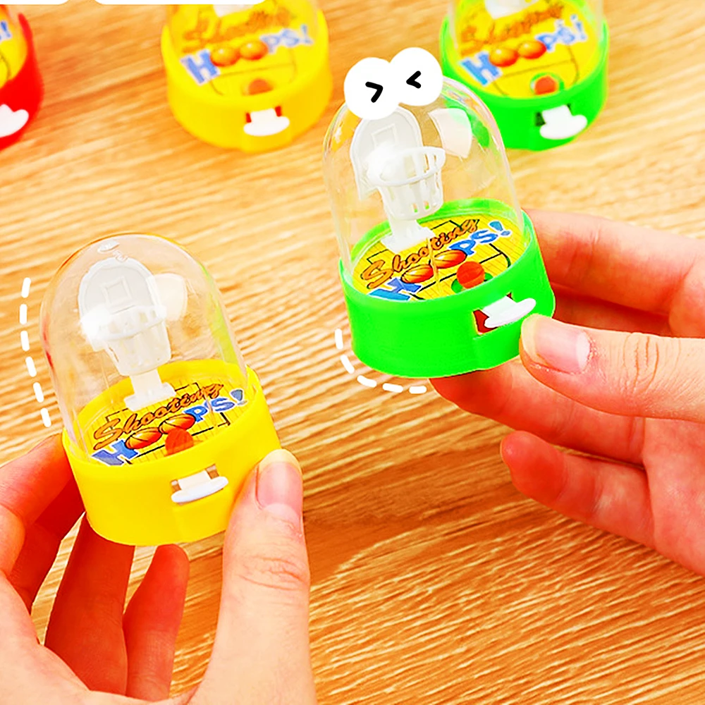 20Pcs Mini Finger Basketball Shooting Toys Boys Girls Birthday Party Favor Souvenir Piñata Filler Kids Party Supplies Gift Pack