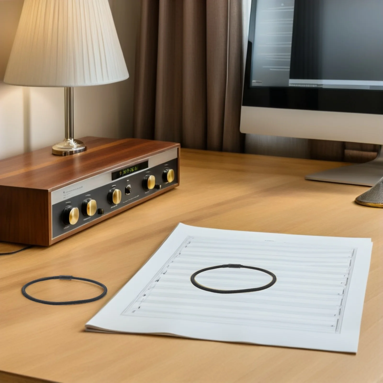 

8Pcs Shock Mount Elastic Bands Microphone Replacement Rubber Shockproof Rings for Condenser Mic Studio Recording Mic Holder