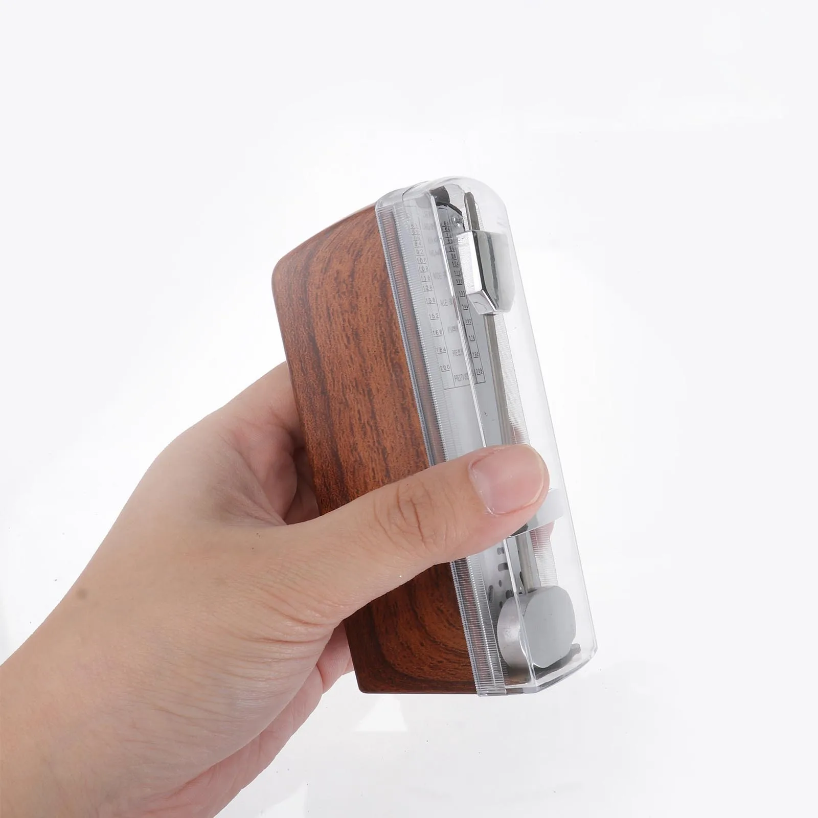 

Mechanical Metronome for Musical Instruments Portable ABS Metal Material Piano Guitar Drum Violin Zither Beginner Accessory