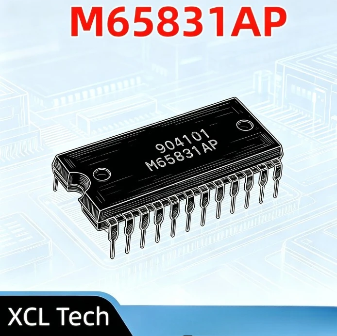 10Pcs Original M65831AP M65831 DIP-24 IC Chip High Quality Lot