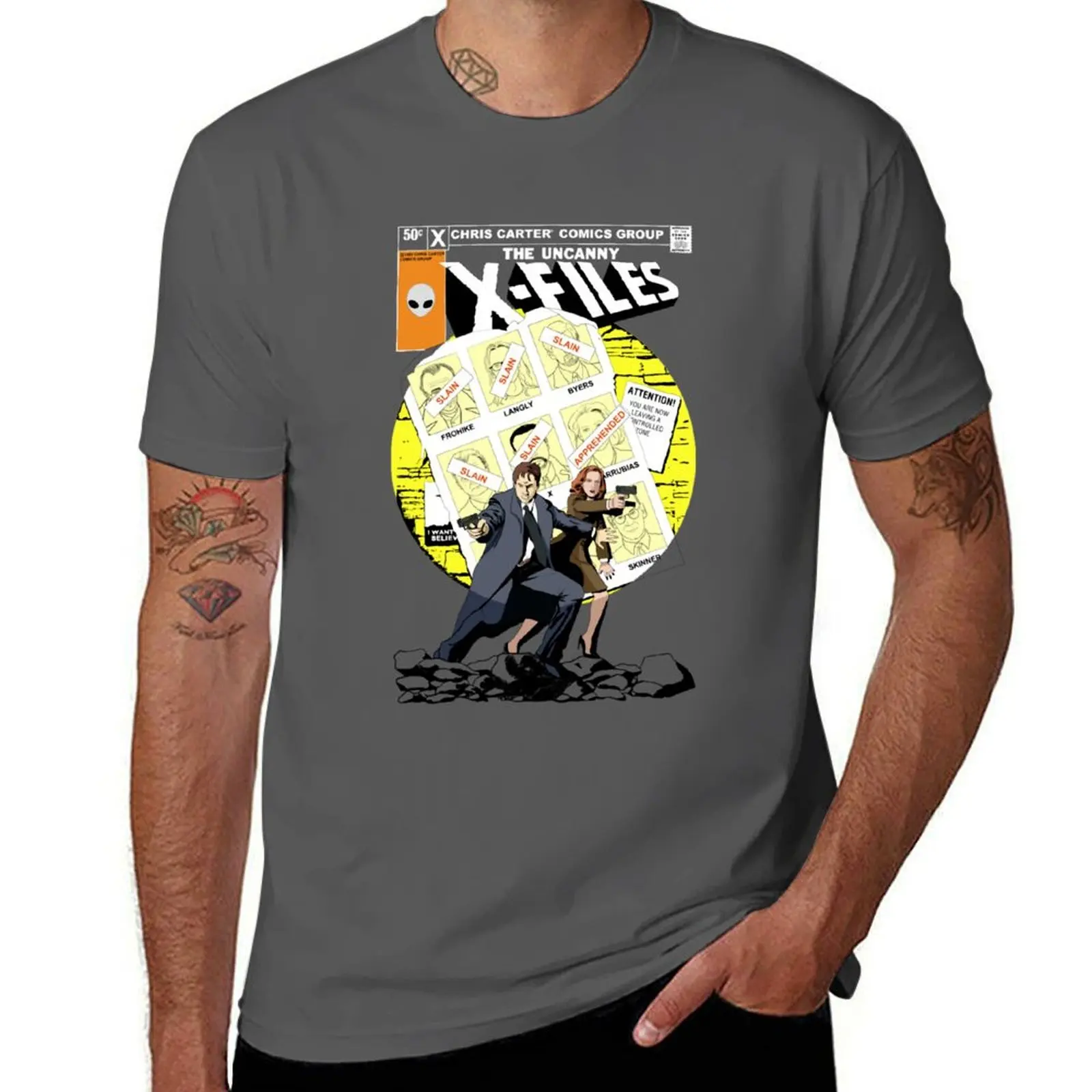 

The Uncanny XFiles T-Shirt man t shirts for men t shirts for man graphic vintage t shirts for man pack white T-Shirt