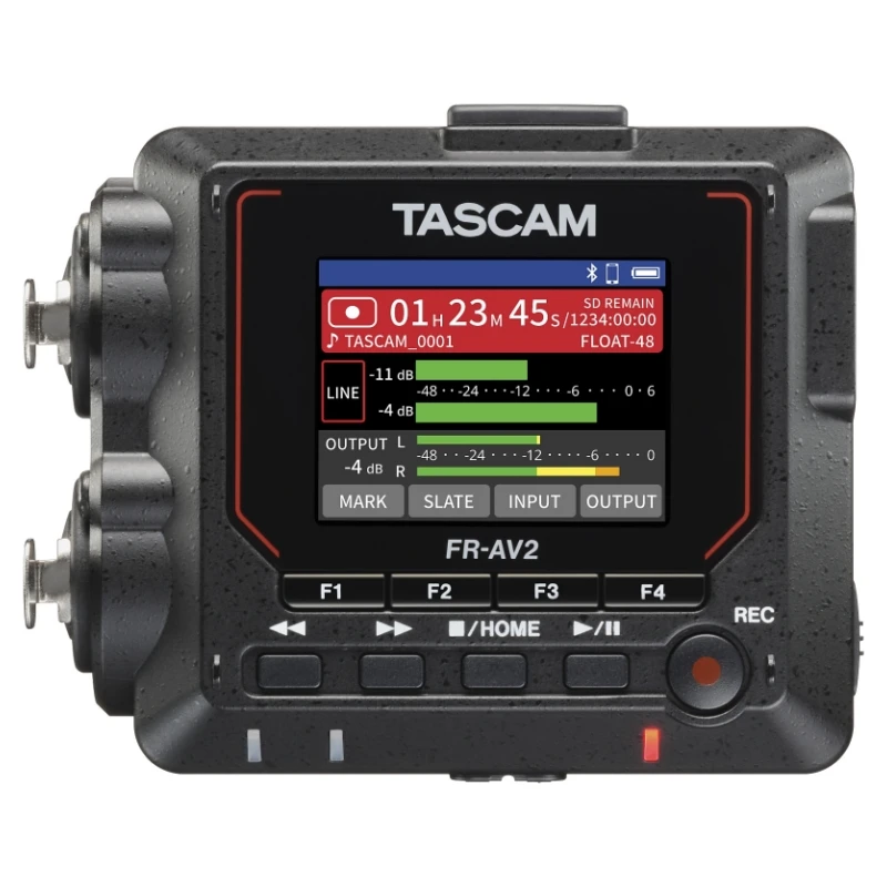 Tascam Fr-av2 Professional 2-channel Audio Recorder With 32-bit Float And Dual Ad Converters For Recording