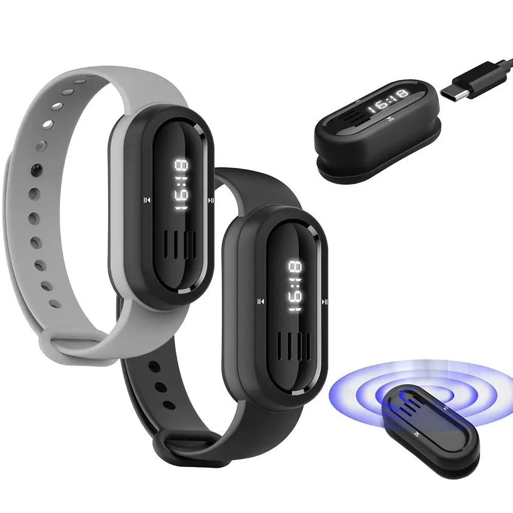

M60AE Smart Music Band Беспроводной динамик Носимый Bluetooth 10M Передача MP3-плеер Смарт-браслет