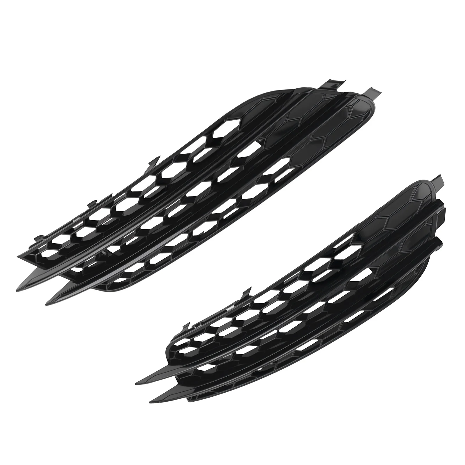 

Пара левых и правых решеток противотуманных фар переднего бампера для Audi A6 C7 2012-2015