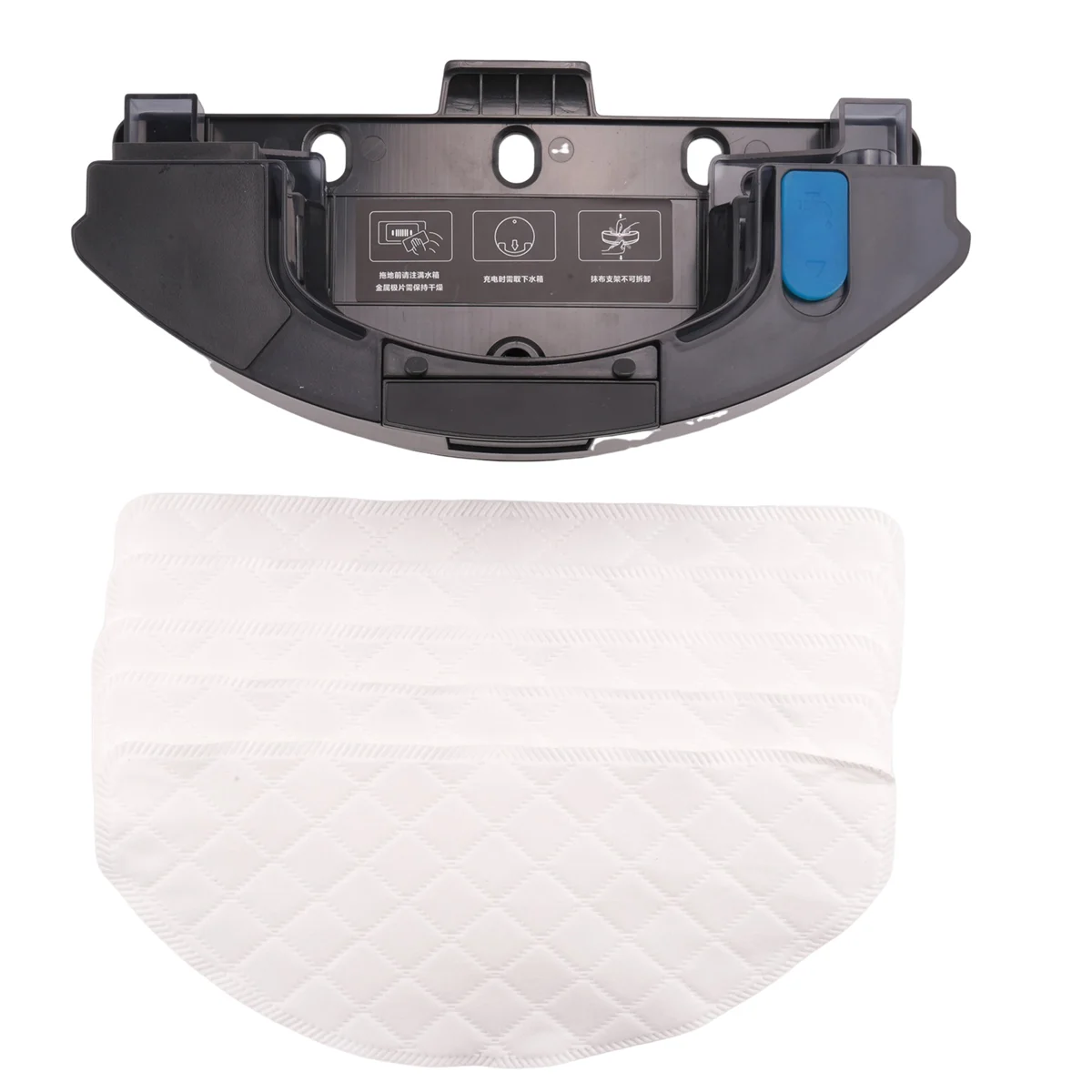 Peças De Aspirador De Tanque De Água, Sistema De Esfregão, Deebot OZMO T8, T8 +, T8, Série T9