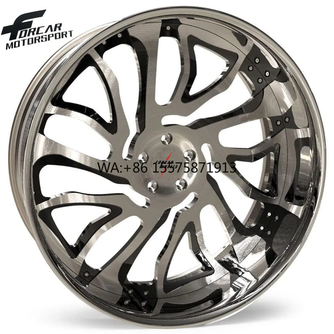 

Кованые диски Monoblock Design Chrome 18x8.0 5x139.7 112 114.3 120 с несколькими спицами для легковых автомобилей