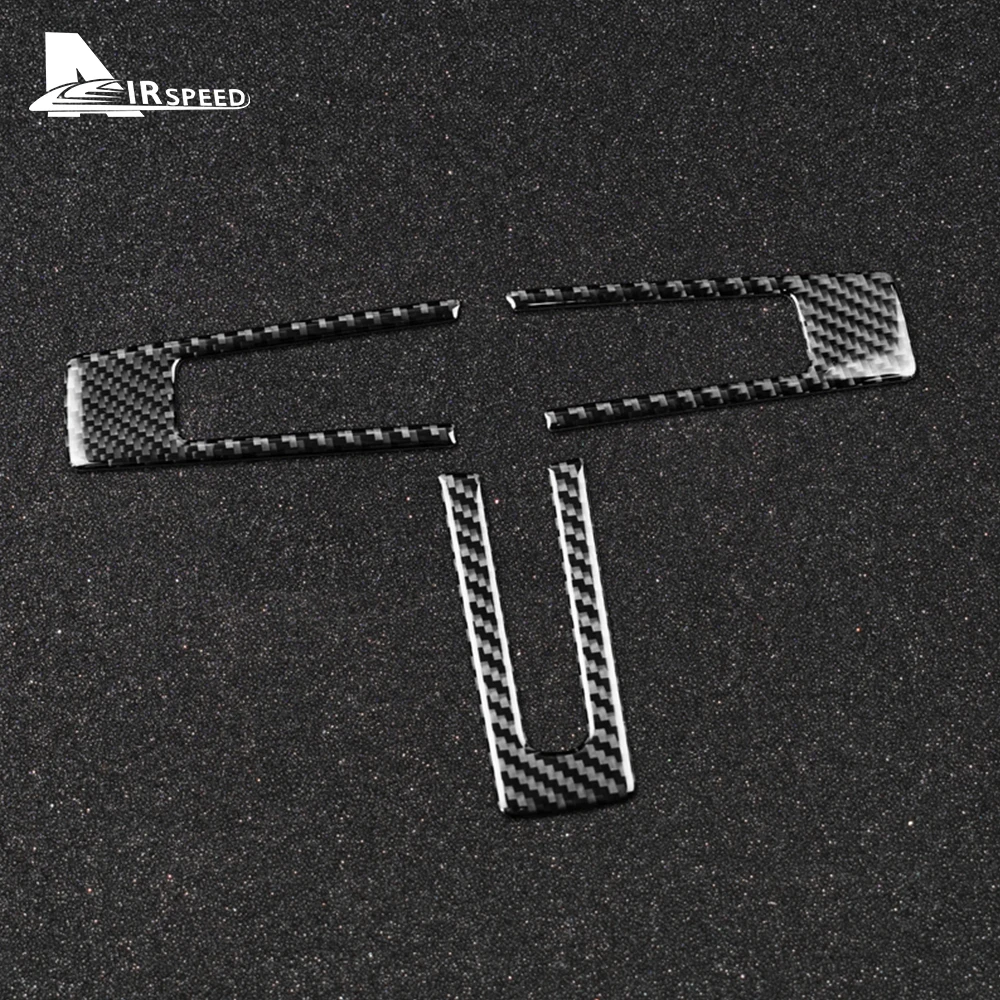 Real Soft Carbon Fiber for Ford Mustang 2010 2011 2012 2013 2014 Accessories Sticker Interior Trim Car Steering Wheel Cover