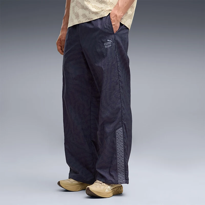 Puma genuine unisex classic elastic straight leg loose sports pants 635100-64