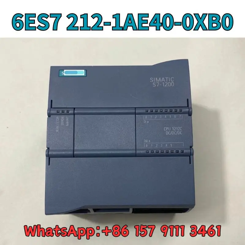 

Used PLC 6ES7 212-1AE40-0XB0 Test OK Fast Shipping