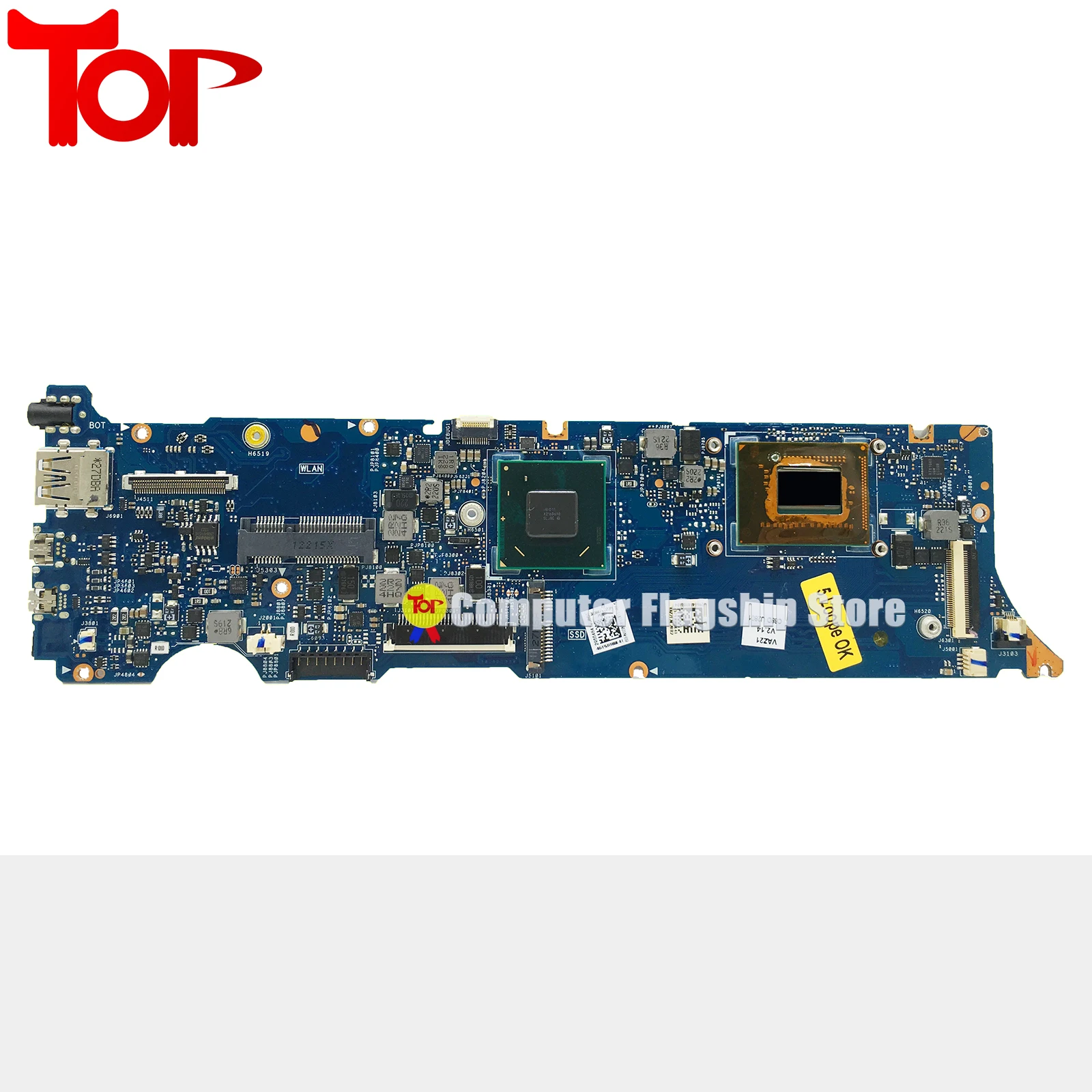 UX31A Laptop Motherboard For ASUS Zenbook UX31A2 UX31 I5-3TH I7-3TH GEN 4G-RAM Mainboard