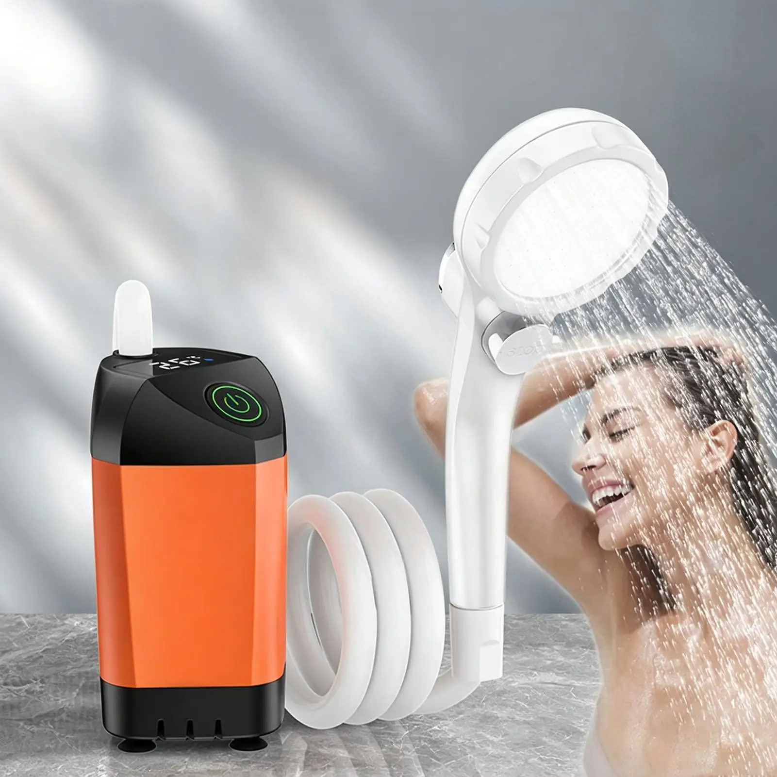

Camp Shower Rechargeable Waterproof Easy Sprayer Gadget Outdoor Camping Shower For Travel Outside Camp Beach Tent Bathroom