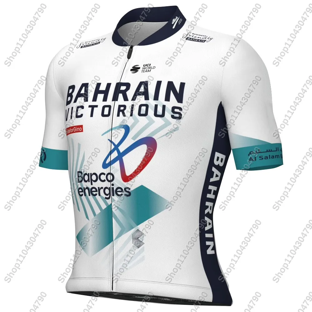 2025 Bahrain Victorious Team Cycling Jersey Set Summer Men Clothing Road Bike Shirts Suit Bicycle Bib Shorts MTB Ropa Maillot