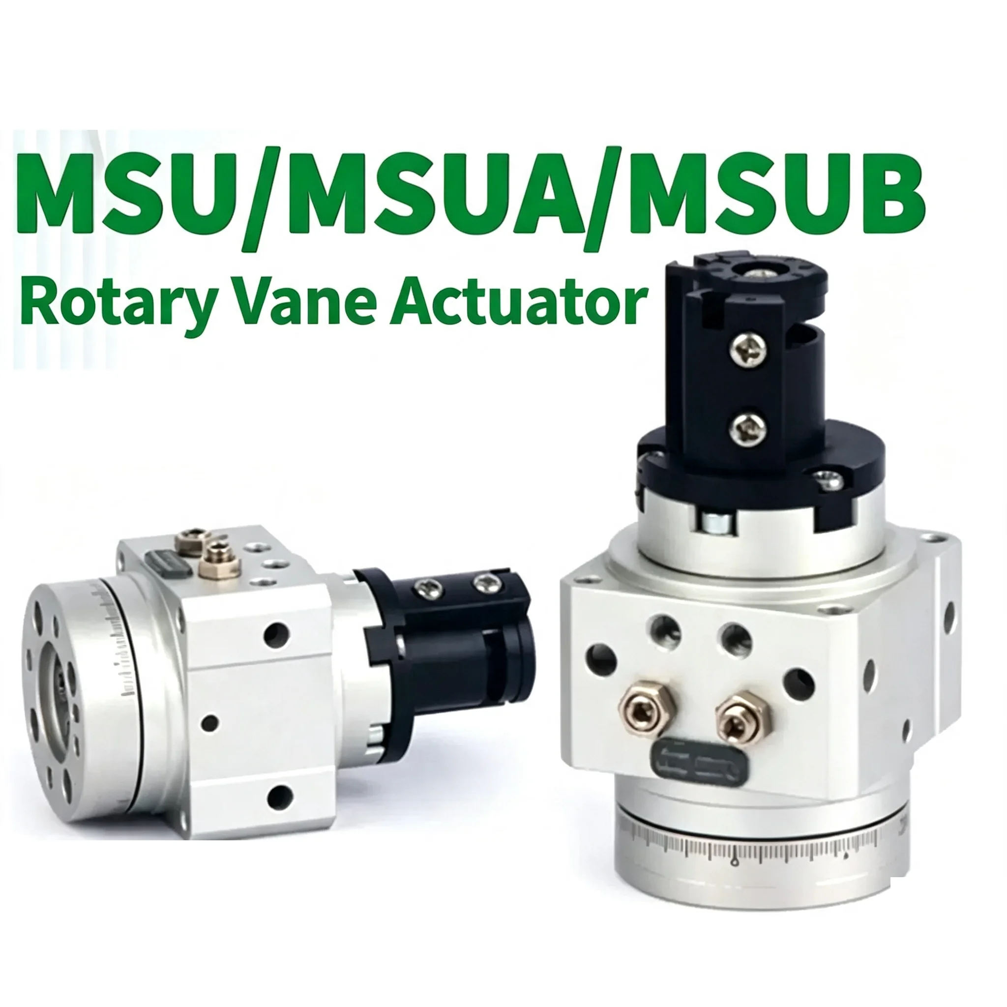 MDSUB20 -90S -180S 90° 180°Vane Mode Swing cylinder Rotary Actuator MSU MSUB MSUB1 MSUB3 MSUB7 MSUB20 MDSUB1 MDSUB3 MDSUB7