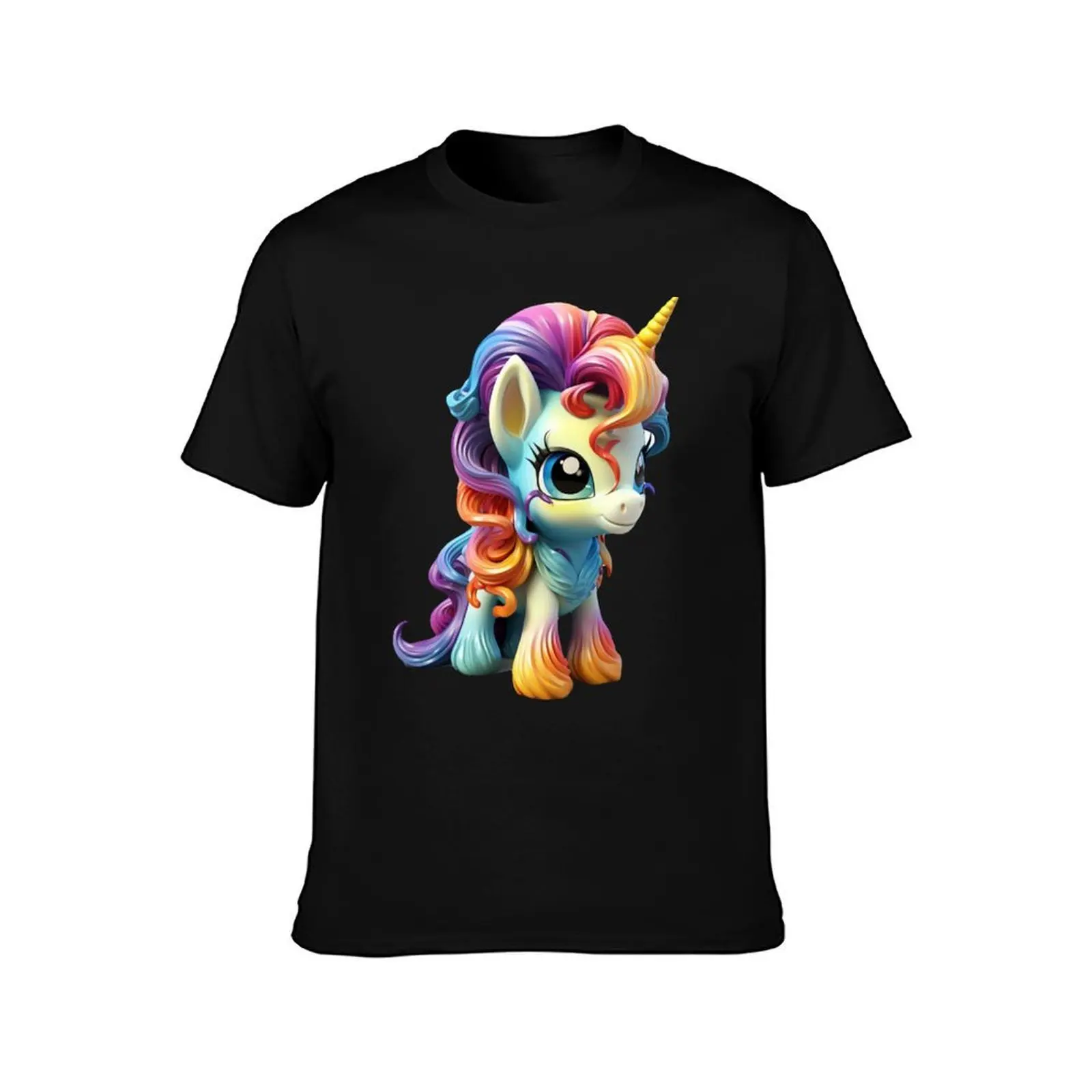 Enchanting Unicorn Designs: Explore Magical Creations T-Shirt, Summer Casual Cotton Tee, Oversized Streetwear Tops, 100% Cotton