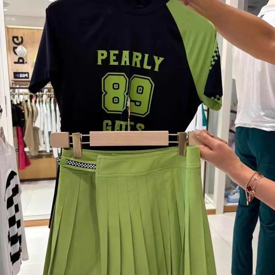 2026 Ladies Athletic Pleated Skort Anti Exposure Casual Sports Skirt Women Golf Training Bottoms